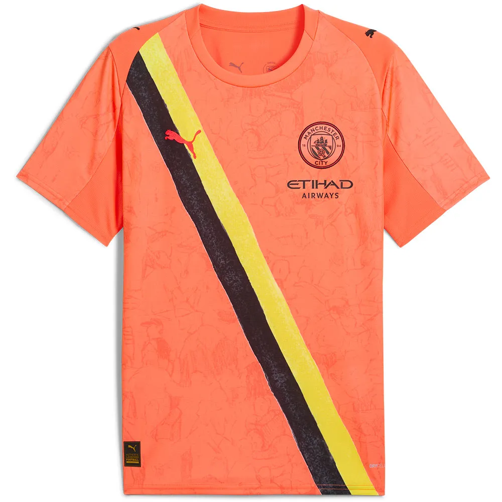 

Футболка с коротким рукавом Puma Super Manchester City FC Replica junior, оранжевый