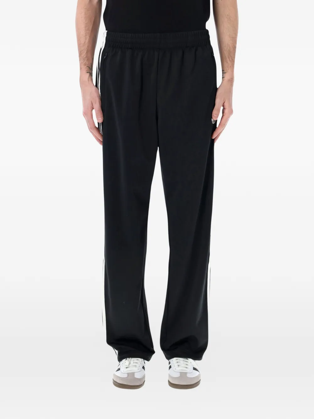 

Спортивные брюки Firebird с логотипом Adidas, черный