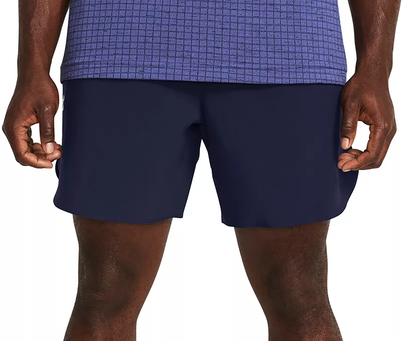 

Мужские шорты Under Armour Vanish Elite, цвет Midnight Navy/Pitch Gray