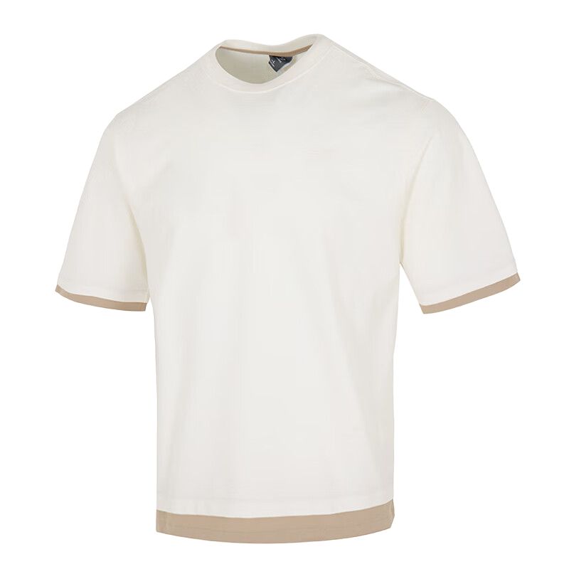 

New Balance Футболка мужская экрю, Белый, New Balance Футболка мужская экрю