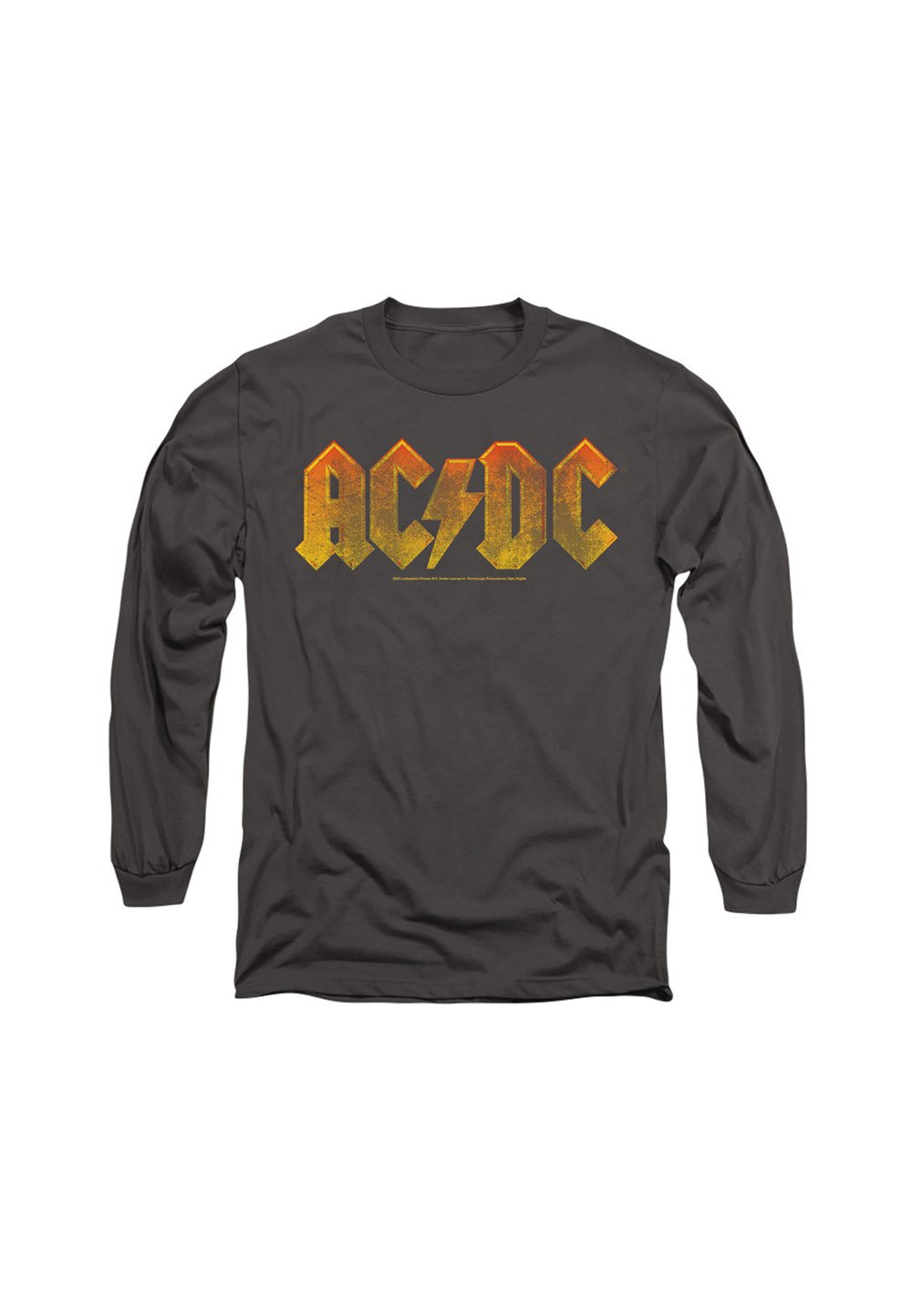

Топ с длинными рукавами AC DC GRADIENT LOGO Cotton Soul, антрацит