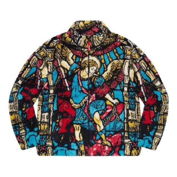

Куртка Supreme Saint Michael Fleece Jacket 'Multi-Color', разноцветный