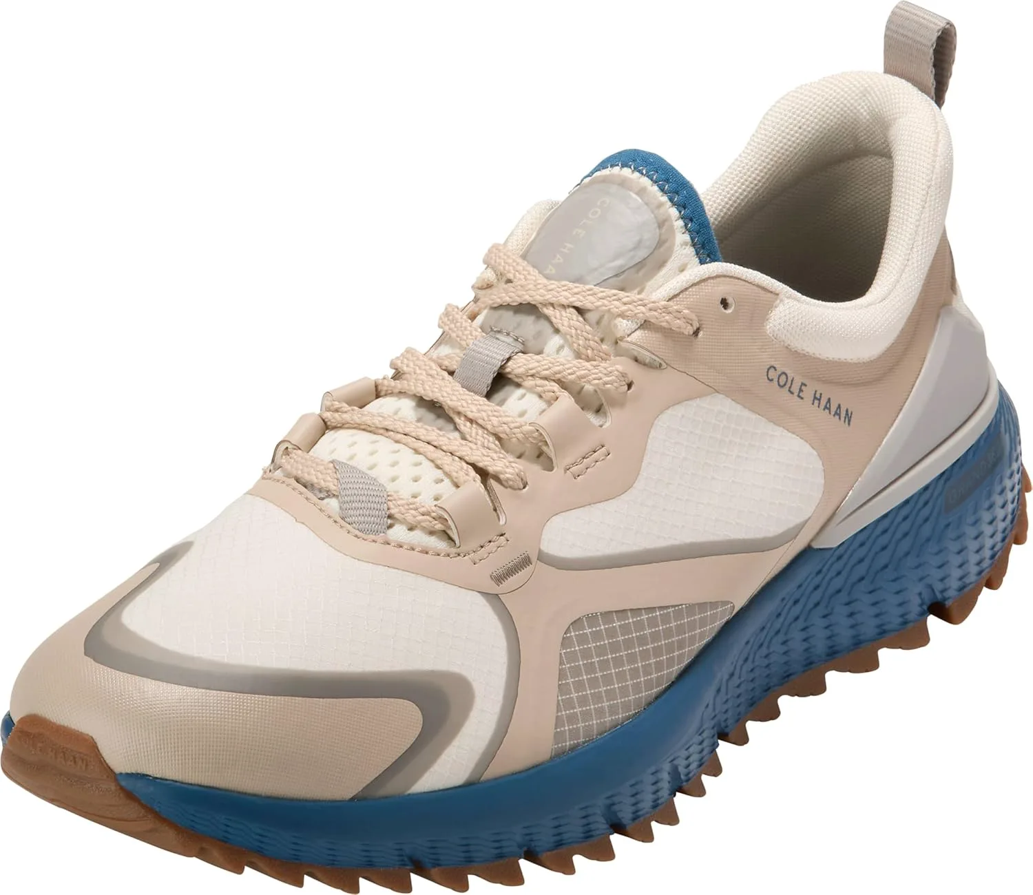 Мужские кроссовки Cole Haan Zerogrand Overtake 2.0 для гольфа, слоновая кость/темно-синий