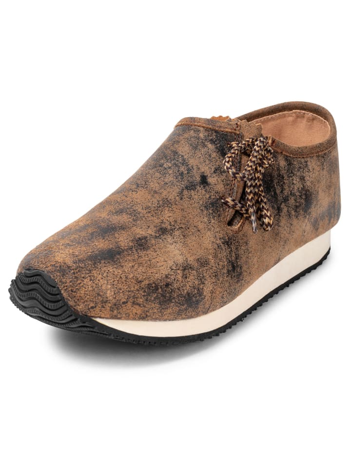 

PAULGOS Кроссовки Haferlschuh Trachten Schnürschuh Echtleder цвета Whiskybraun