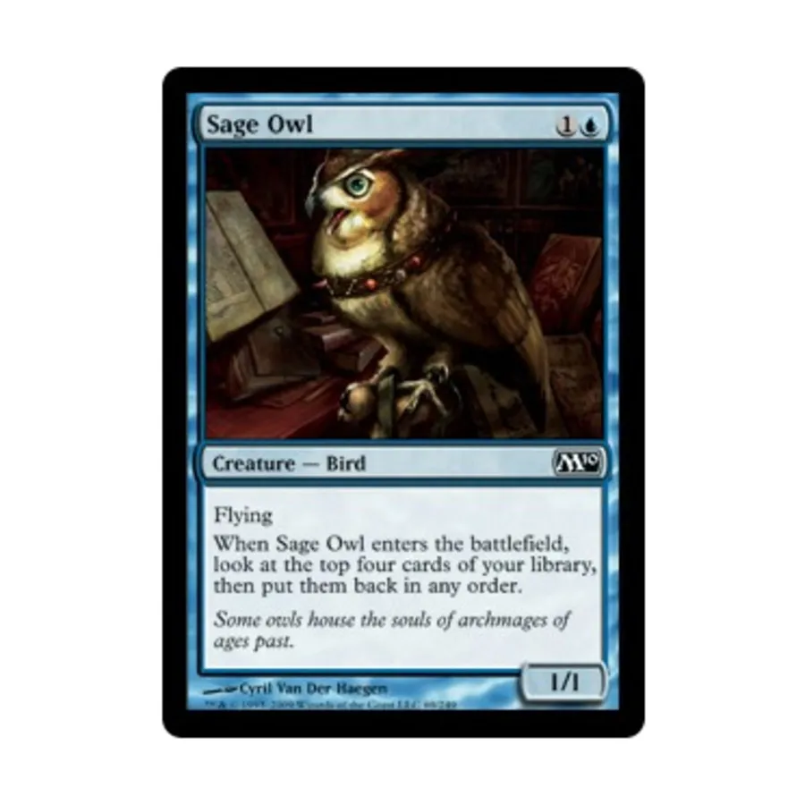 

CCG Мудрая сова (С), MTG - Magic 2010