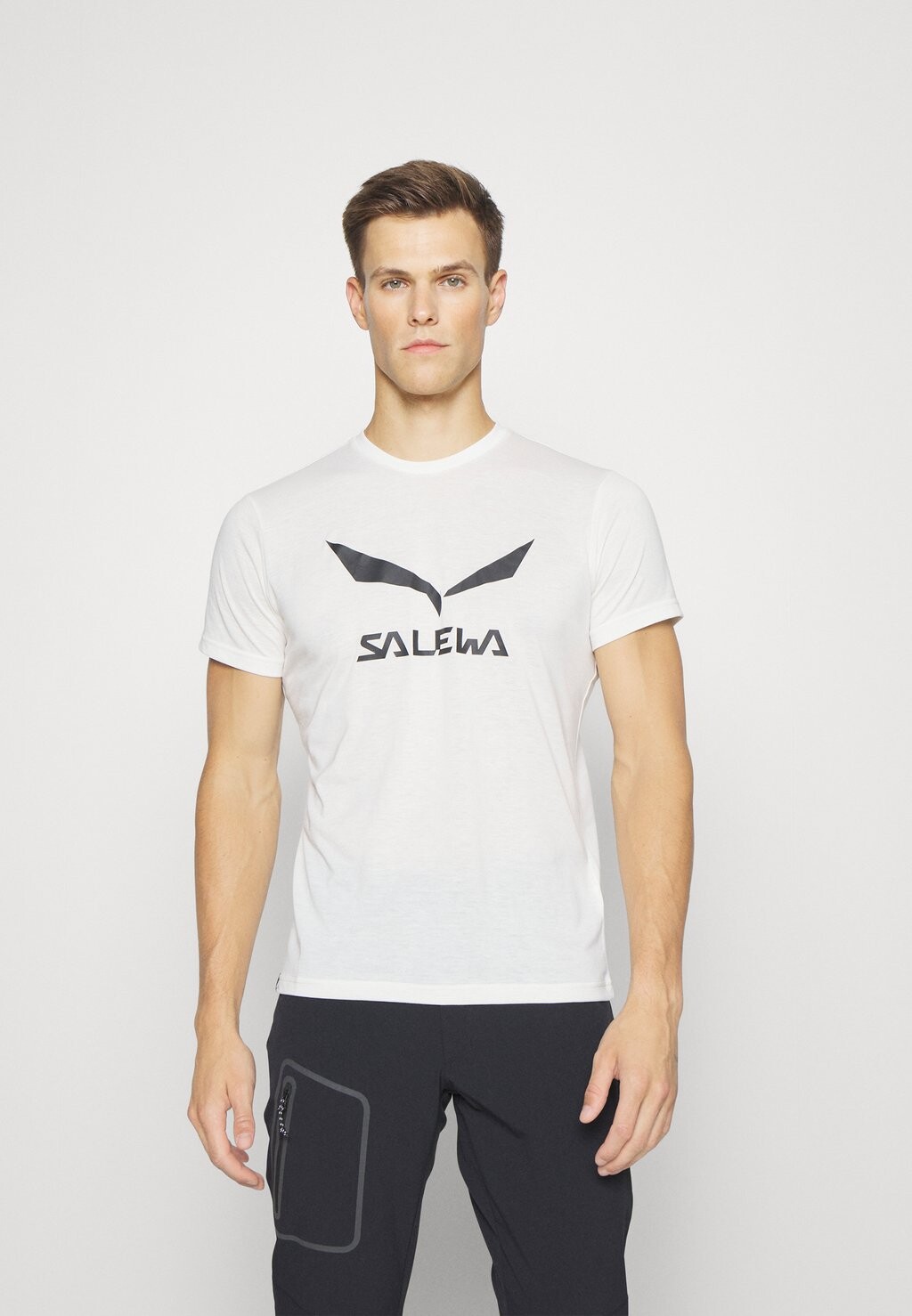 

Спортивная футболка Solidlogo Dry M Salewa, белый