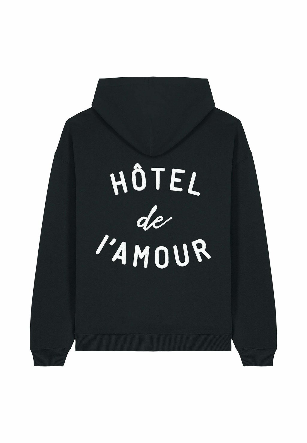 

Толстовка HOTEL DE L'AMOUR BACK EMBROIDERY UNISEX OVERSIZE - Hoodie Mira Paris, черный