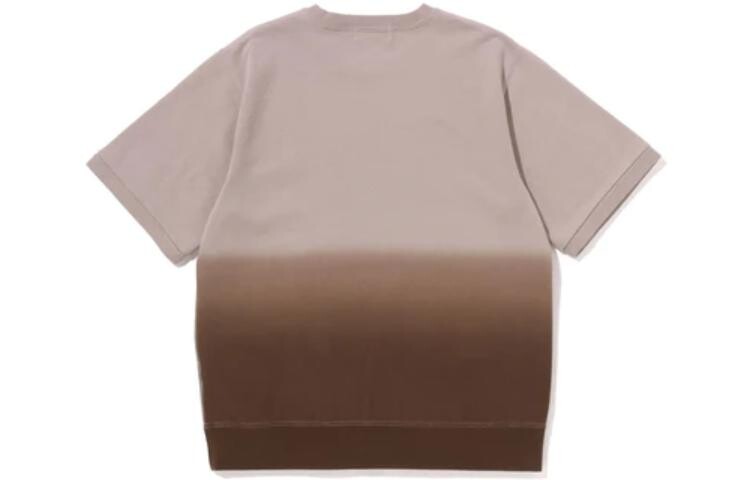 BAPE College Gradation S/S Толстовка с круглым вырезом A Bathing Ape, зеленый — фото 4
