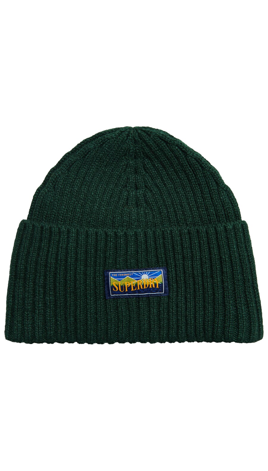 

Шапка Superdry Beanie, зеленый