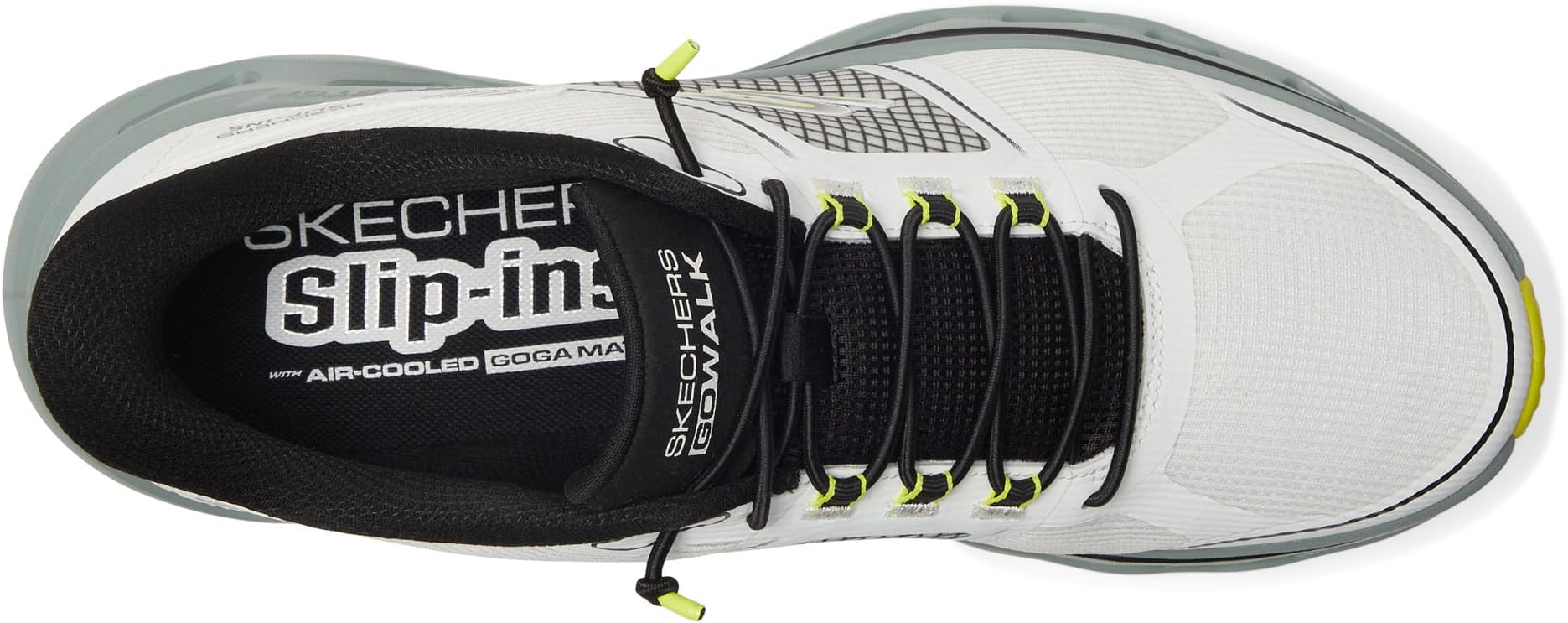 Кроссовки SKECHERS Performance Hands Free Slip-ins Go Walk Glide-Step 2.0 - Zalor Sneaker, цвет White/Black — фото 2