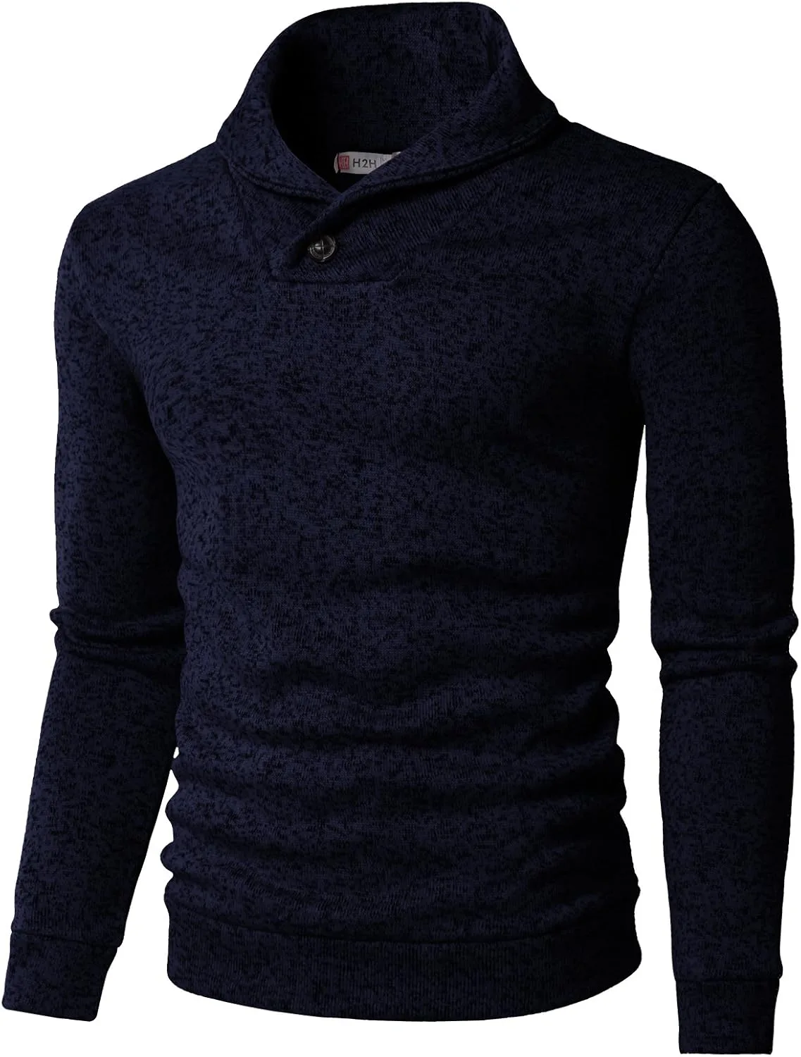 

Мужской свитшот Casual Slim Fit с начесом внутри H2H