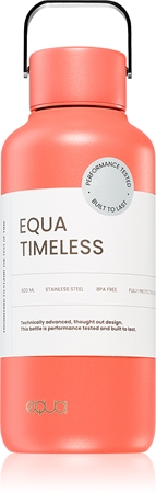 

Бутылка для воды из нержавеющей стали маленькая Equa Timeless, Aperol 600 ml