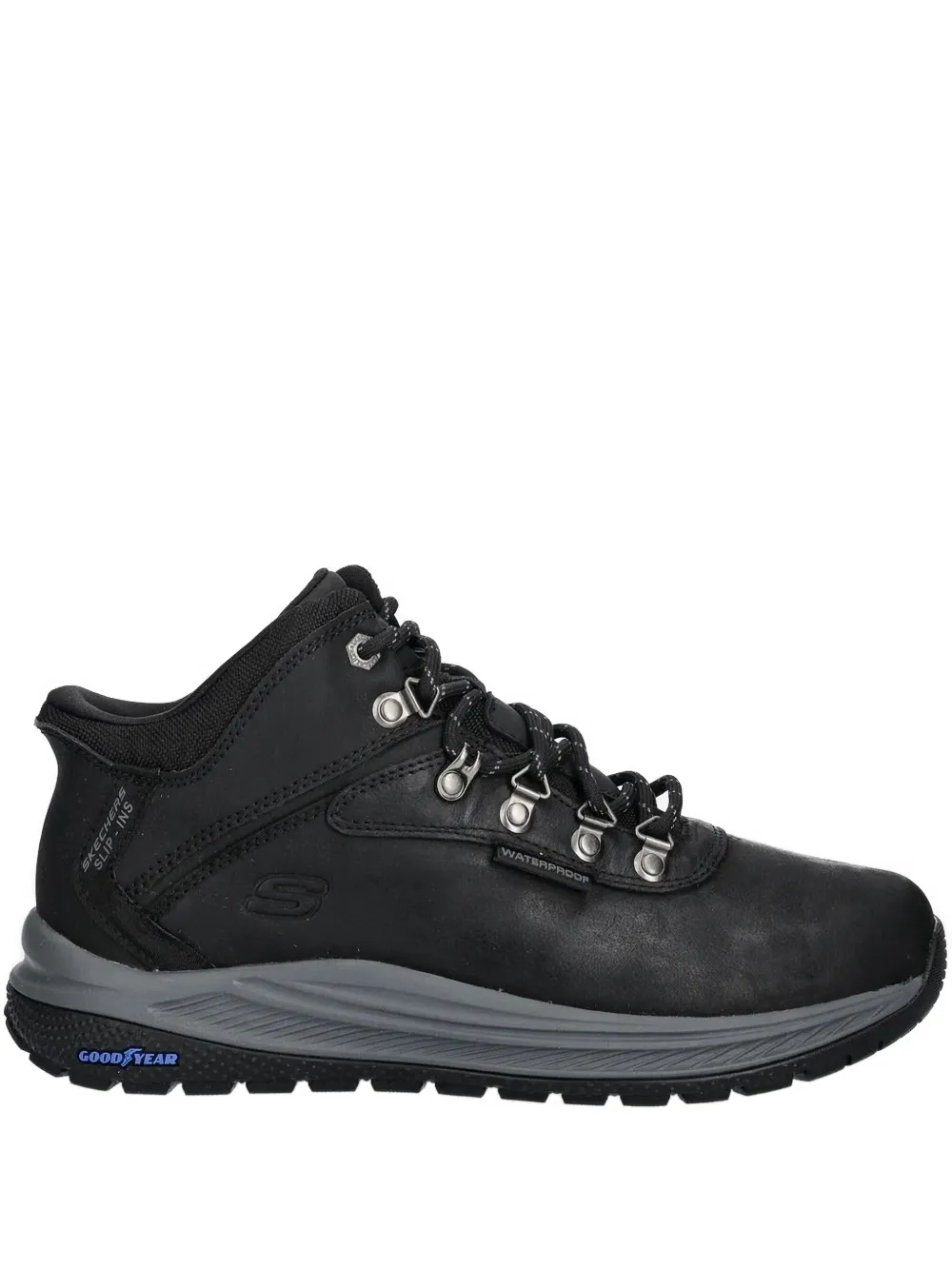 

Meroe - Водонепроницаемые ботинки Pikeman на шнуровке Skechers, черный