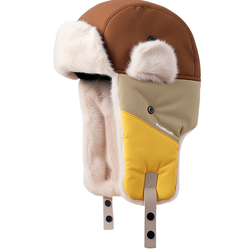 

Траппер-шапка из полиэстера Unisex WARRIOR, хаки