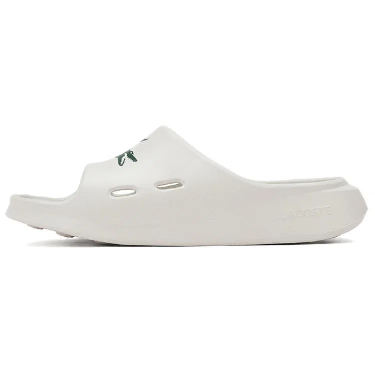 Шлепанцы LACOSTE Ecru