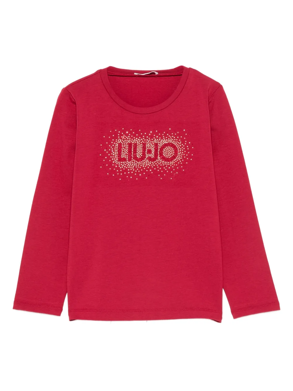 

Лонгслив с логотипом Liu Jo Kids, красный