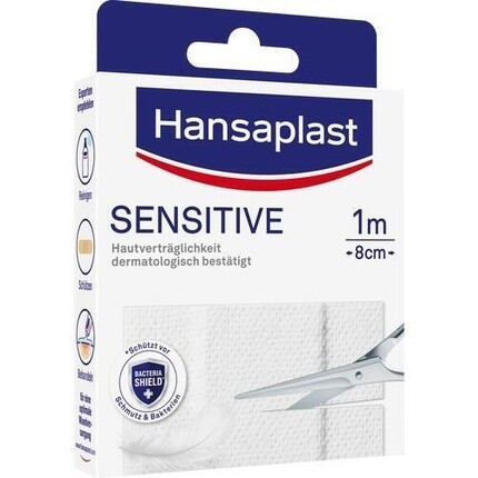 

Гипоаллергенный пластырь Hansaplast Sensitive 8см х 1м Beiersdorf