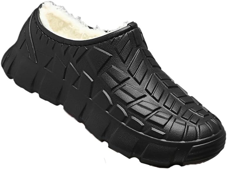 

Мужские прочные рабочие ботинки- нескользящие, удобные кроссовки для поваров и кухонных работников на все сезоны Fmshi, черный