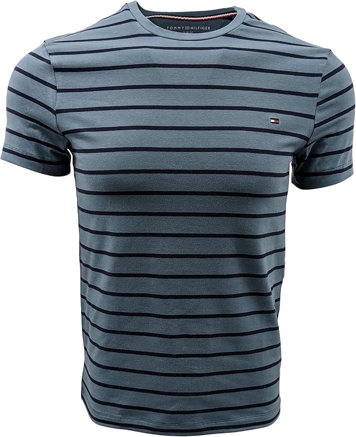 

Мужская футболка Tommy Hilfiger с коротким рукавом и логотипом, Balsam Green/Navy, Зеленый, Мужская футболка Tommy Hilfiger с коротким рукавом и логотипом, Balsam Green/Navy