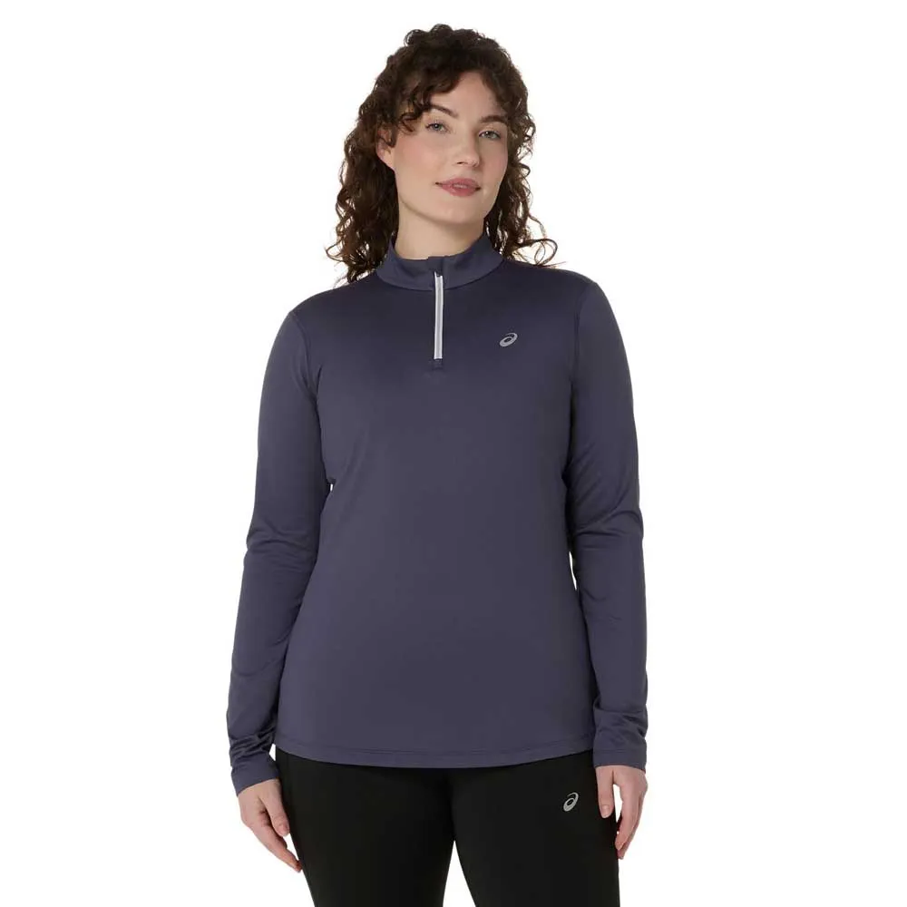 

Лонгслив Asics Core LS half zip, синий