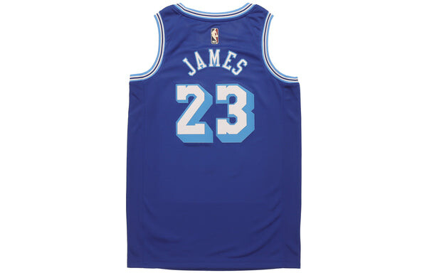 Майка Nike NBA Retro Basketball Jersey/Vest SW Fan Edition 2020-21 Season Los Angeles Lakers LeBron James Blue, синий — фото 2