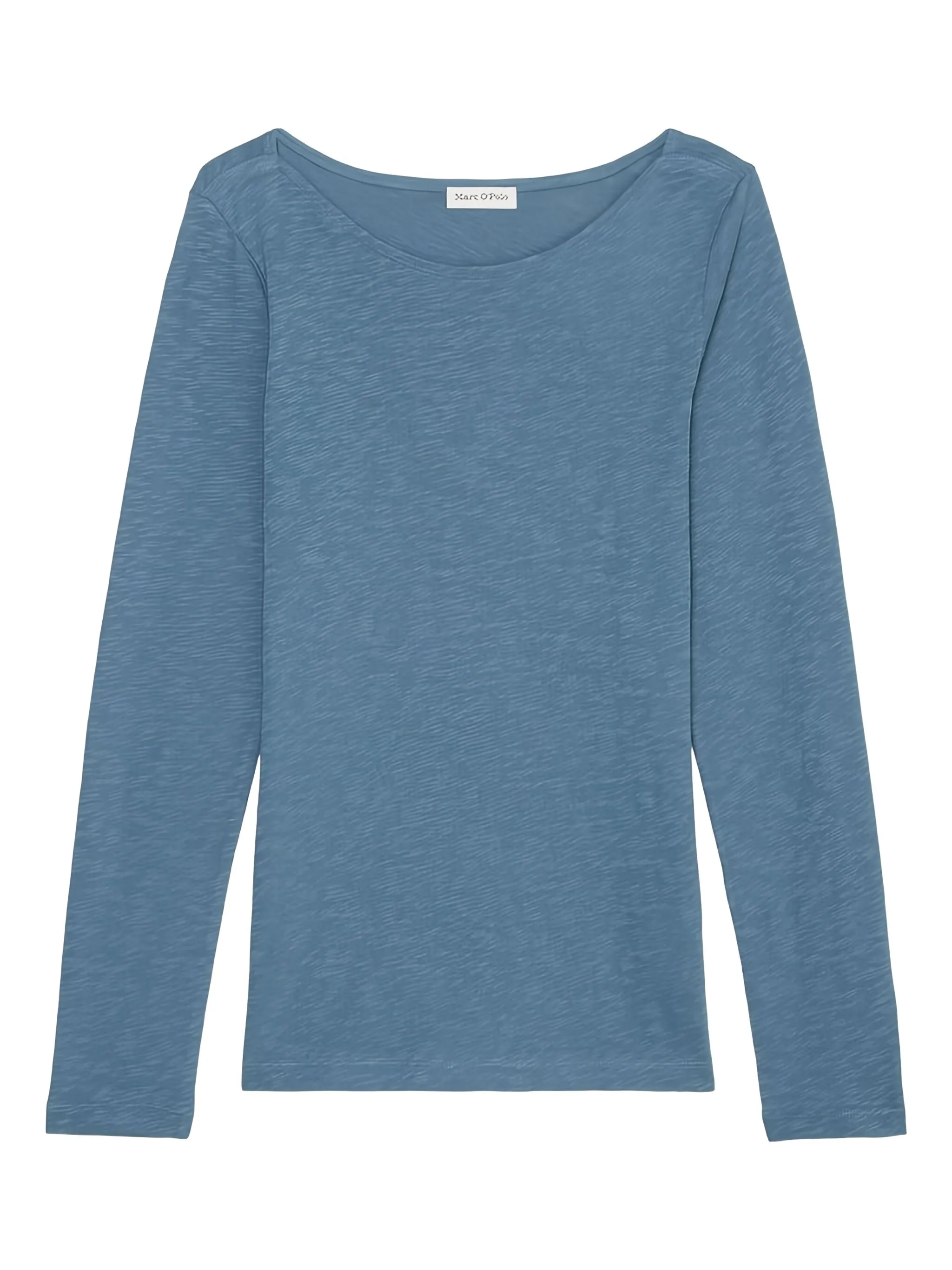 

Топ с вырезом-лодочкой и длинными рукавами Marc O'Polo, синий