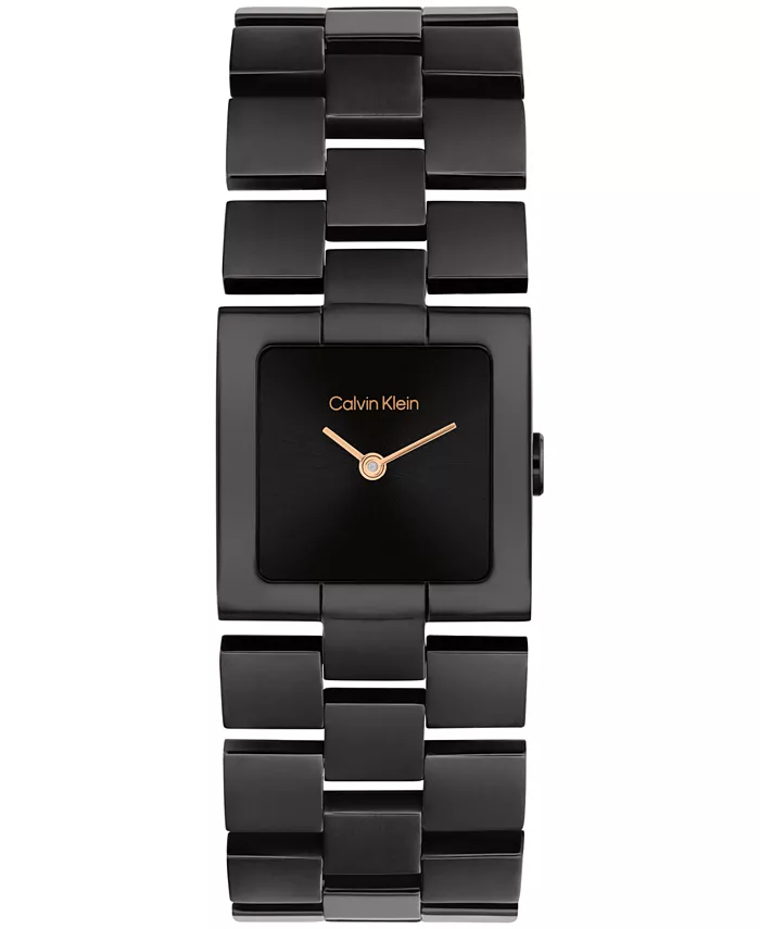 

Женские часы CK Meridian Black Ionic Plated Stainless Steel Bracelet Watch, 22 мм Calvin Klein