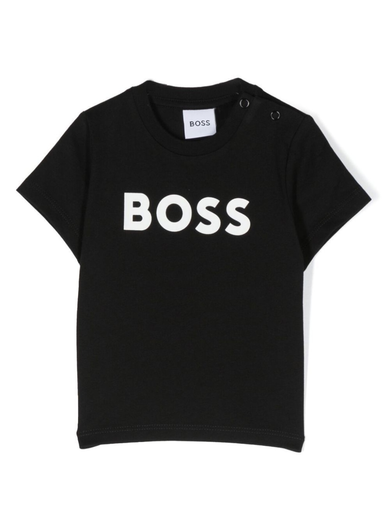 

BOSS Kidswear футболка с логотипом, черный