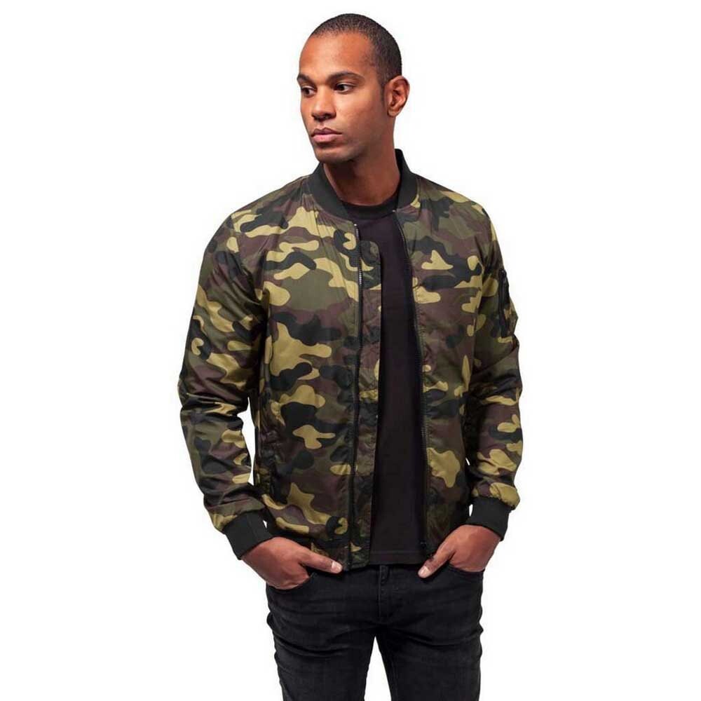 

Куртка Urban Classics Light Camo, зеленый