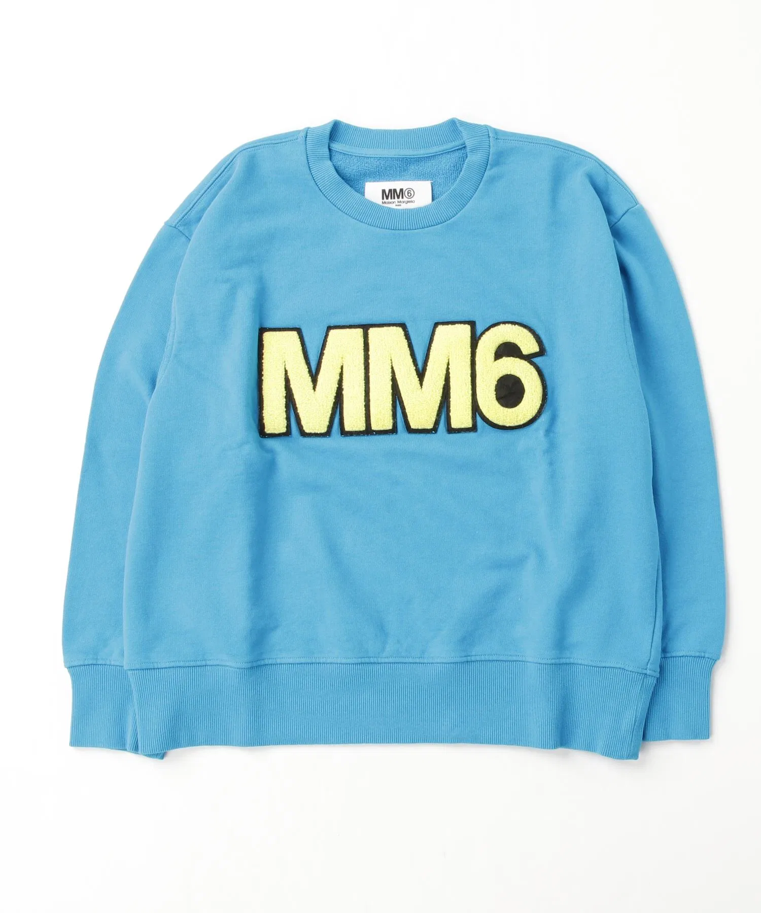MM6 Maison Margiela Детская и подростковая толстовка с длинными рукавами и логотипом бренда