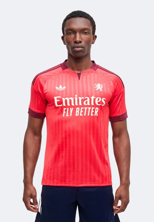 Футболка Olympique lyonnais 26/27 away club wear Adidas Originals, активный розовый