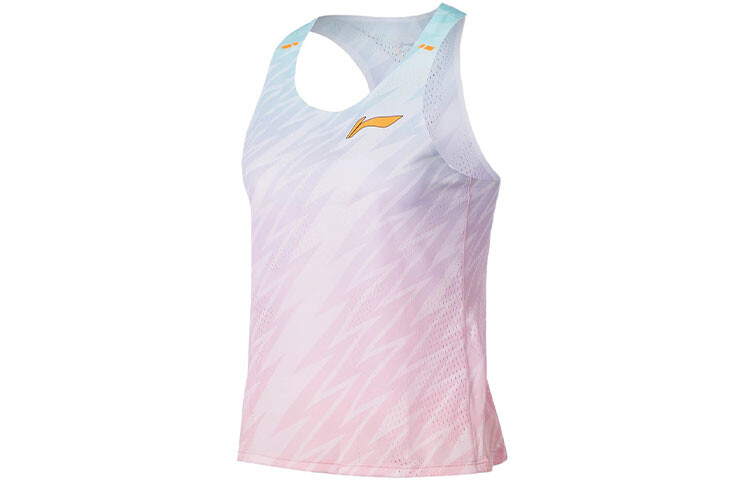 

Женская майка из коллекции Running, розовая Lining