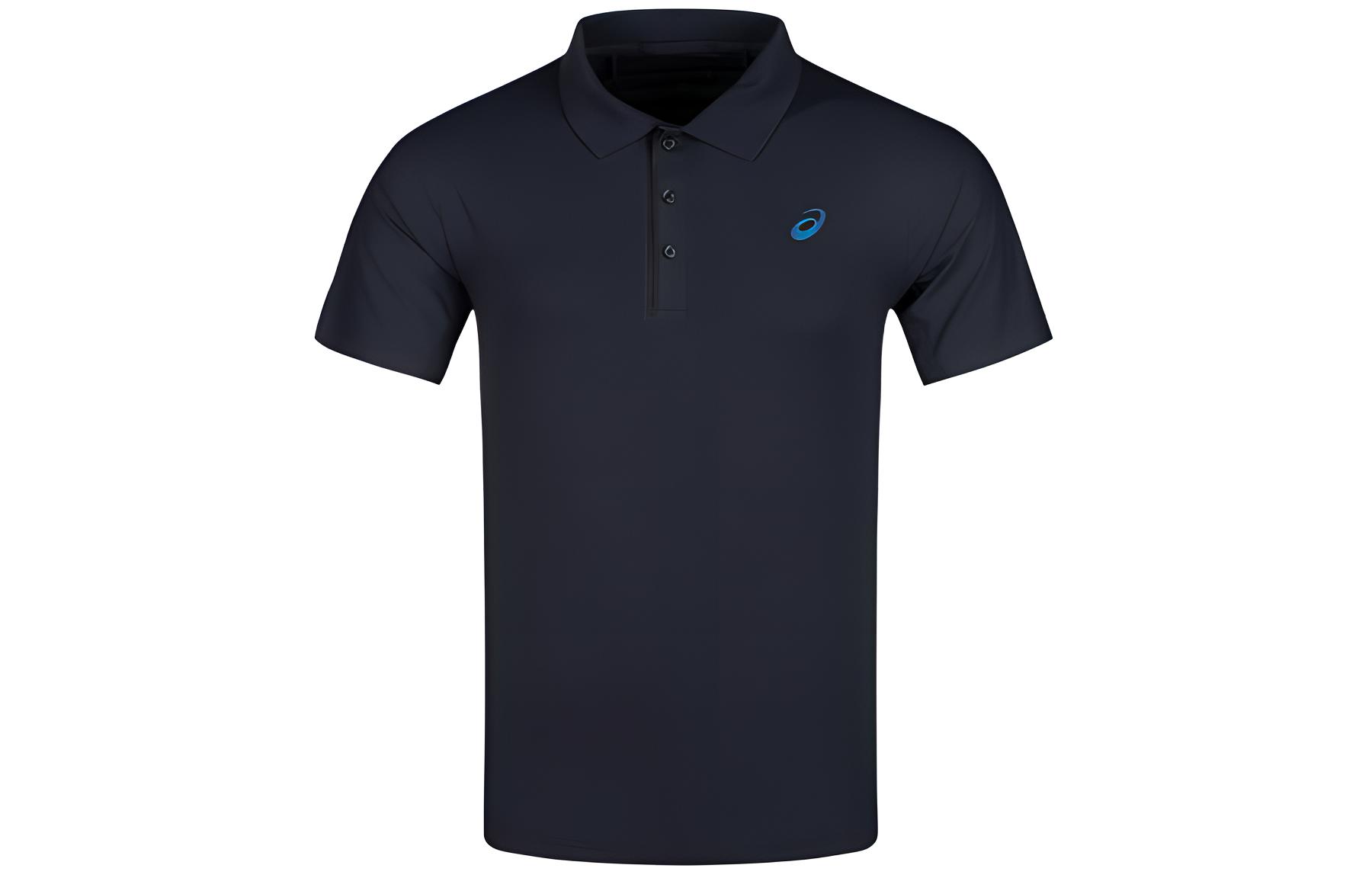 

Футболка мужская черно-серая Asics