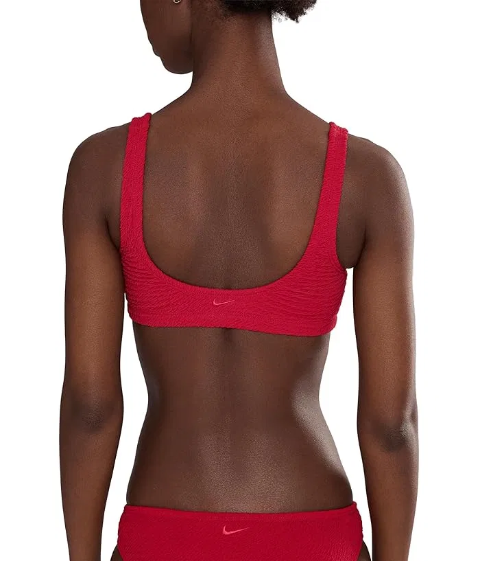 Бикини-топ Nike Shoreline Pucker Bralette, Gym Red — фото 4