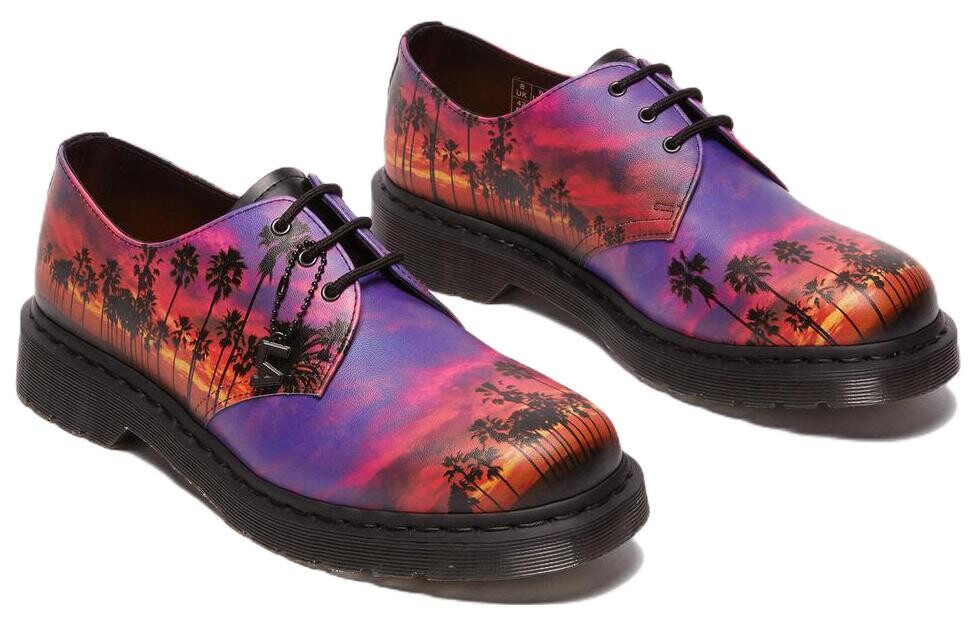 Туфли Dr.Martens 1461 3-Eye 'Purple Red' — фото 3