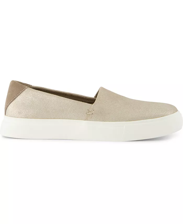 Женские повседневные слипоны Kameron на платформе TOMS, серебряный — фото 2
