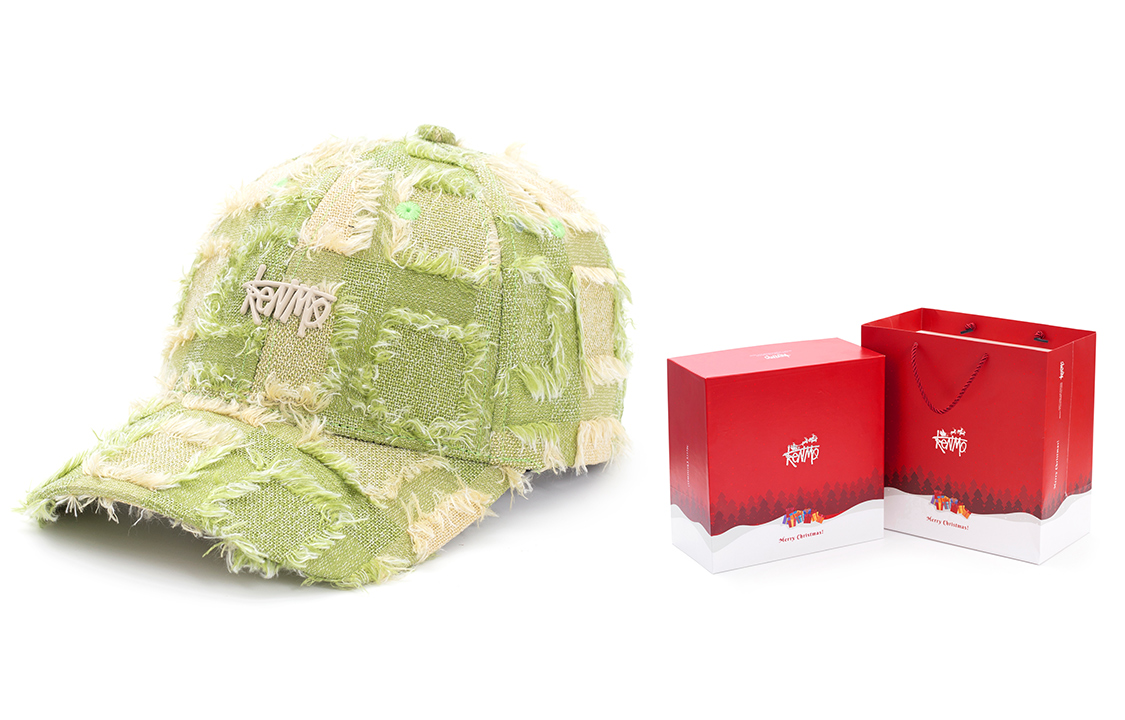 

KENMO Хлопковая бейсболка унисекс, Green (Christmas Holiday Box)