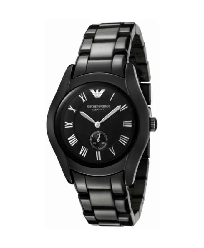 

Керамические мужские часы кварцевые Emporio Armani, черный