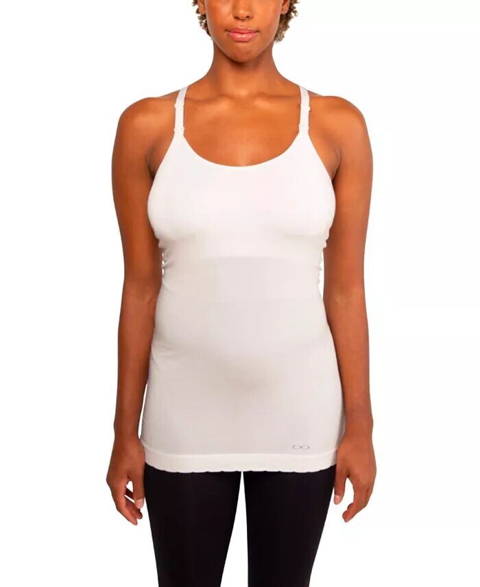 

Maternity Ava - майка для кормления грудью Racer Back Modern Eternity Maternity, коричневый/бежевый