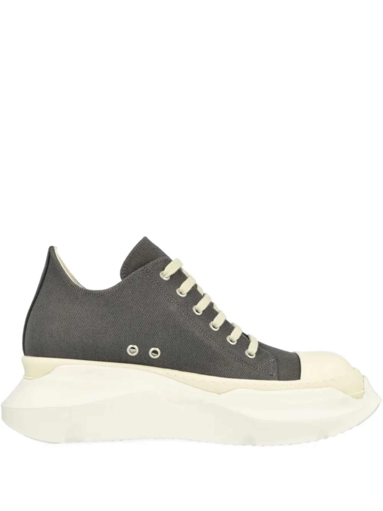 

Абстрактные низкие кеды Rick Owens DRKSHDW, серый