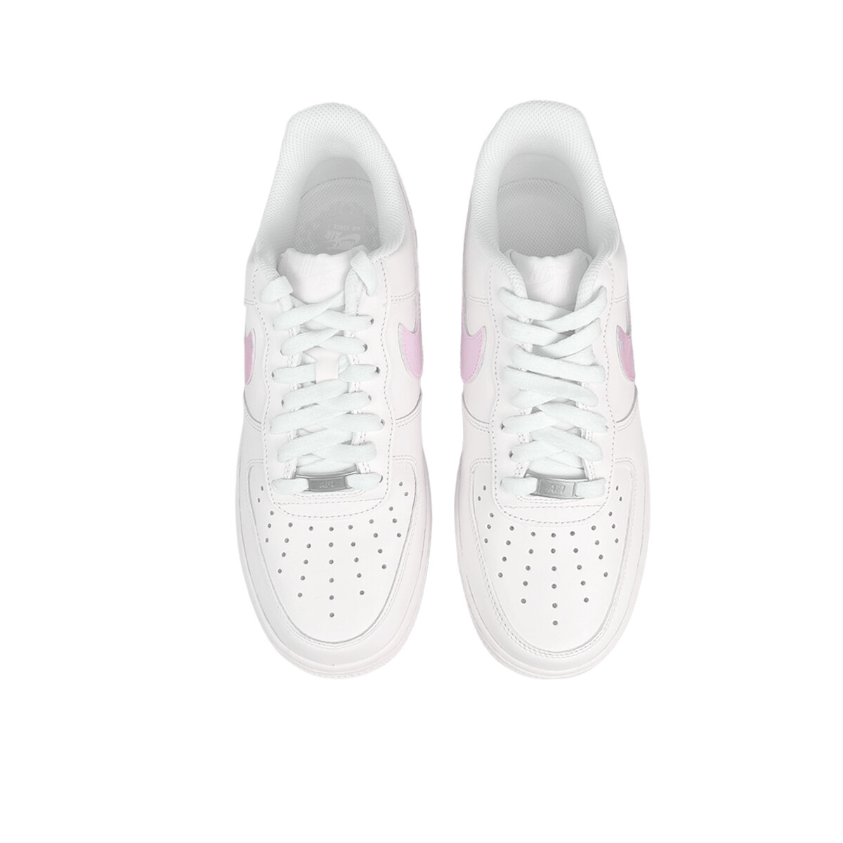 Кроссовки Nike Air Force 1 Skateboarding Shoes Unisex Low-top Pink/White, розовый — фото 4