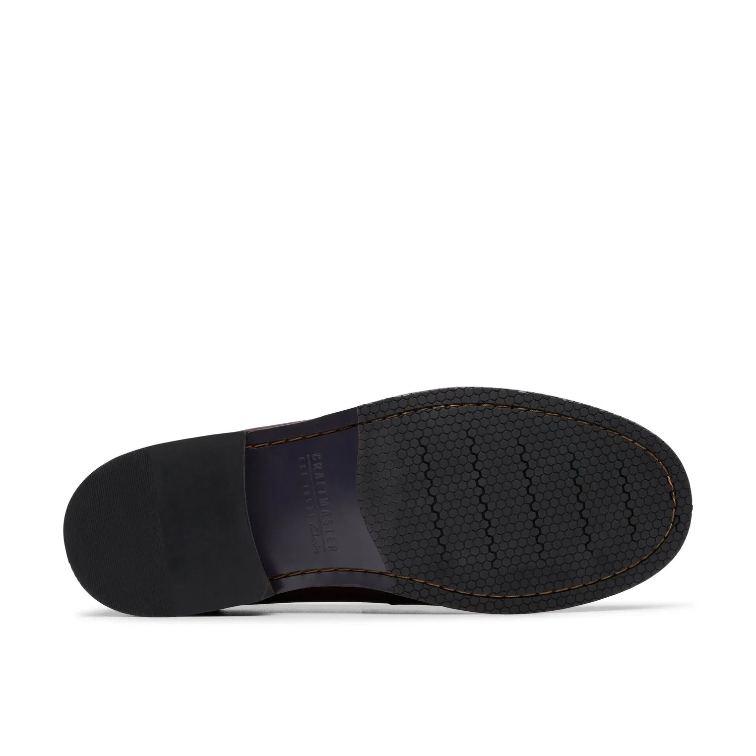 Лоферы кожаные с кисточками Clarks, коричневый — фото 3