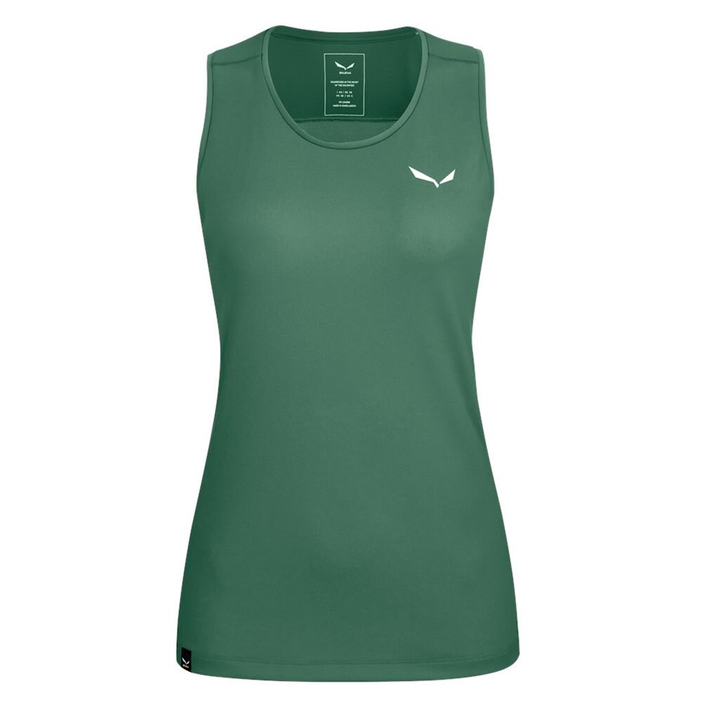 

Футболка без рукавов Salewa Sporty Dryton, зеленый