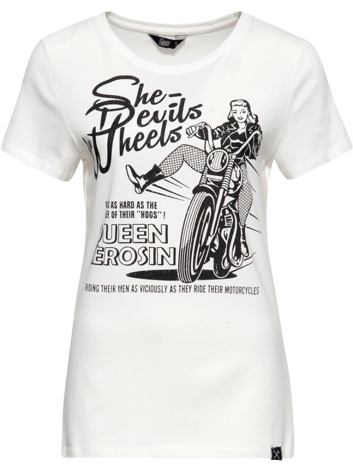 

Футболка Queen Kerosin Shirt, белый