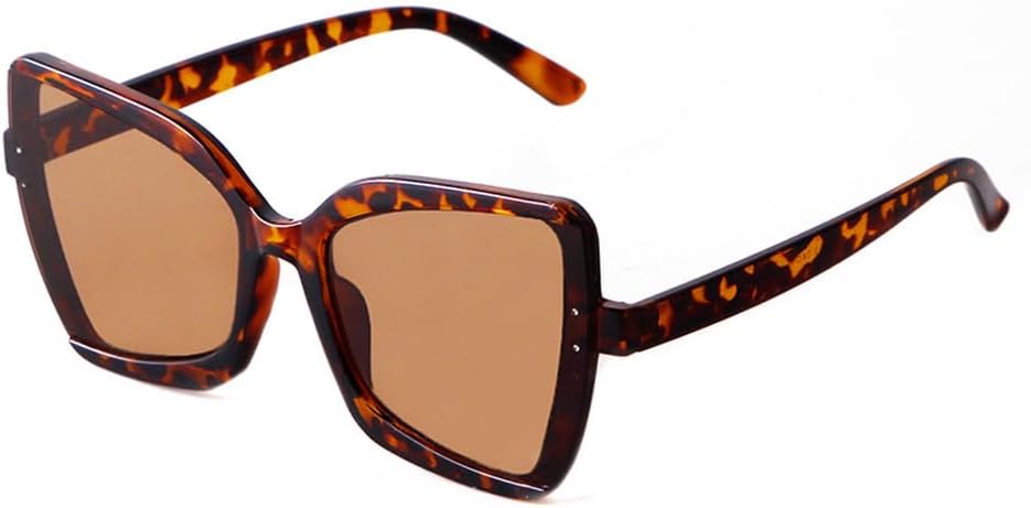 

Ретро-солнцезащитные очки «кошачий глаз» неправильной формы для женщин, черепаховая оправа, модные солнцезащитные очки с леопардовым принтом для мужчин, модные солнцезащитные очки для женщин UV400, SUN1391 Generic, C2