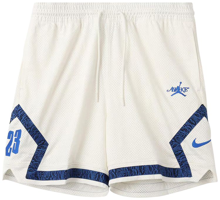 

Шорты Air Jordan x Awake NY Diamond Short 'Sail/Game Royal', белый