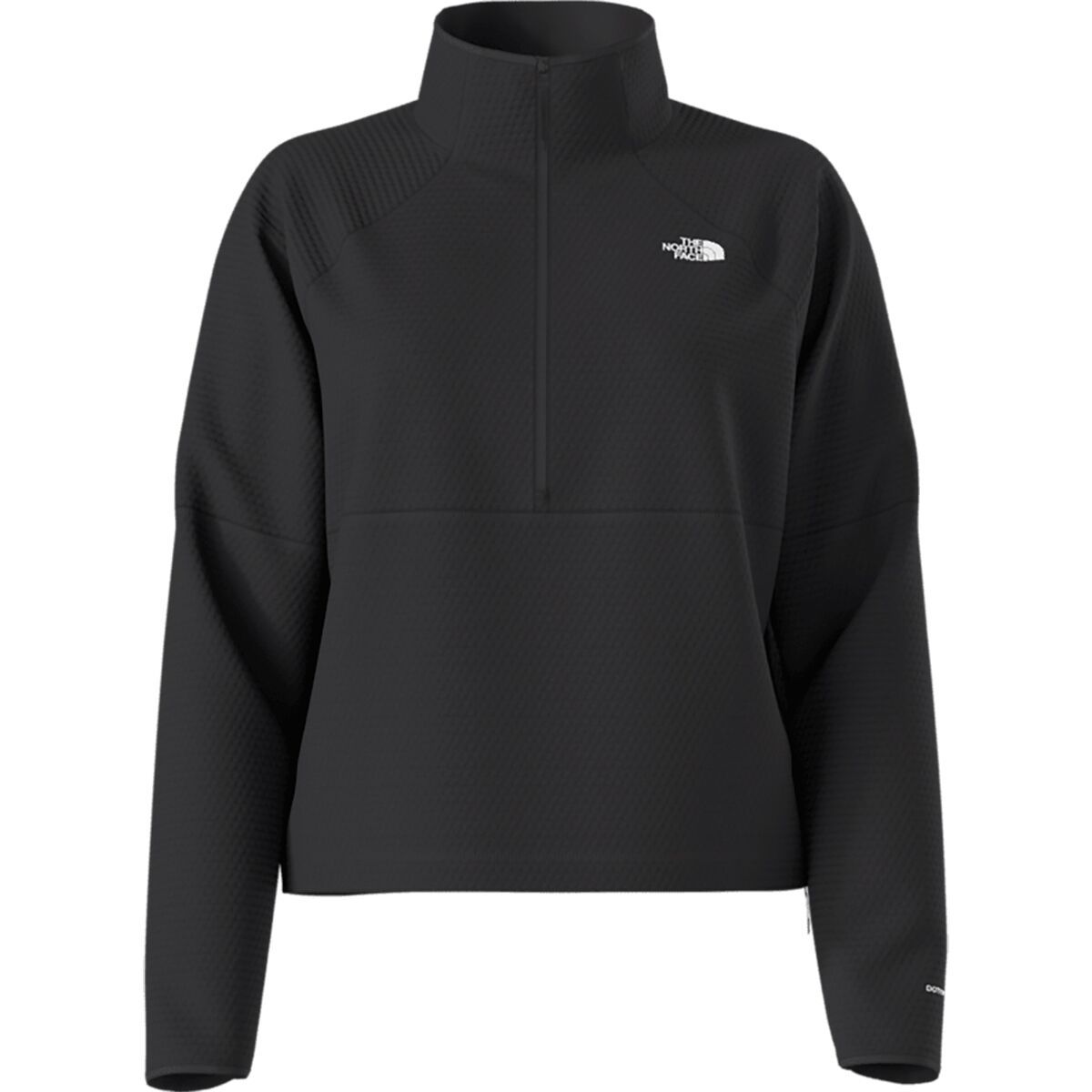 

Термо-свитшот Dotknit с молнией на 1/4 The North Face, черный