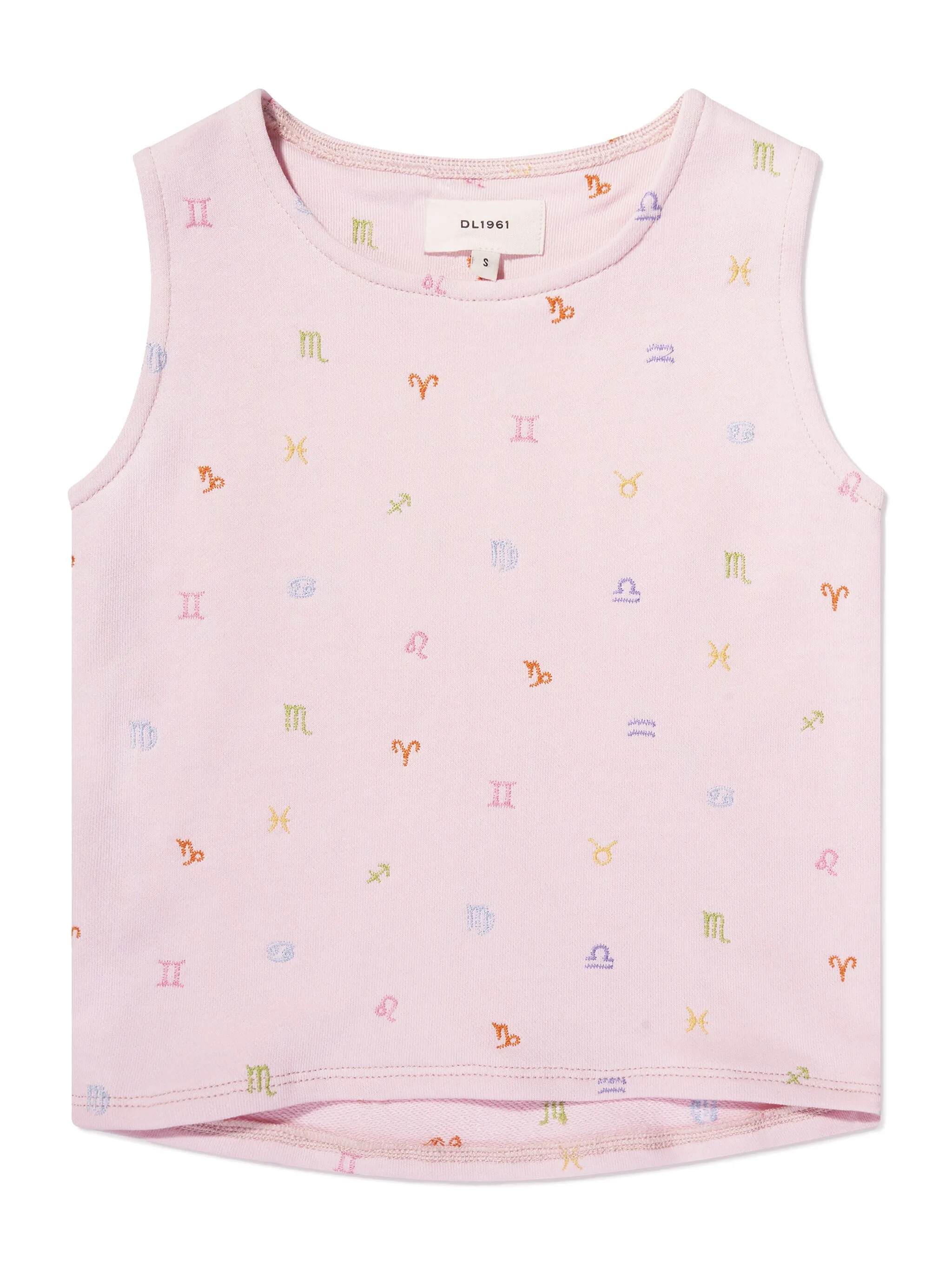 

Топ с вышивкой Dl1961 Kids, розовый