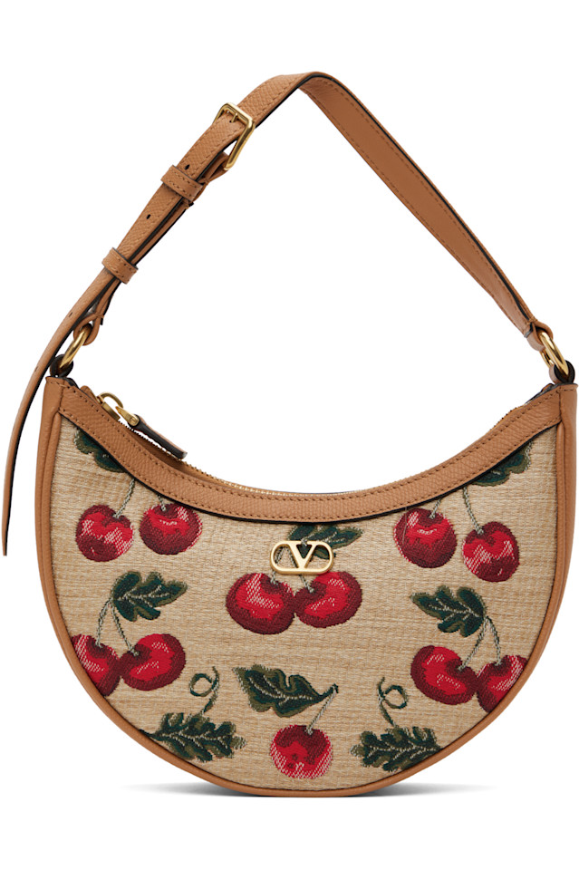 

Vlogo signature мини-сумка cherryfic Valentino Garavani, мультиколор