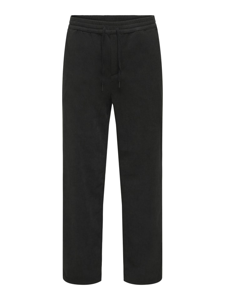 

Тканевые брюки ONLY & SONS, черный